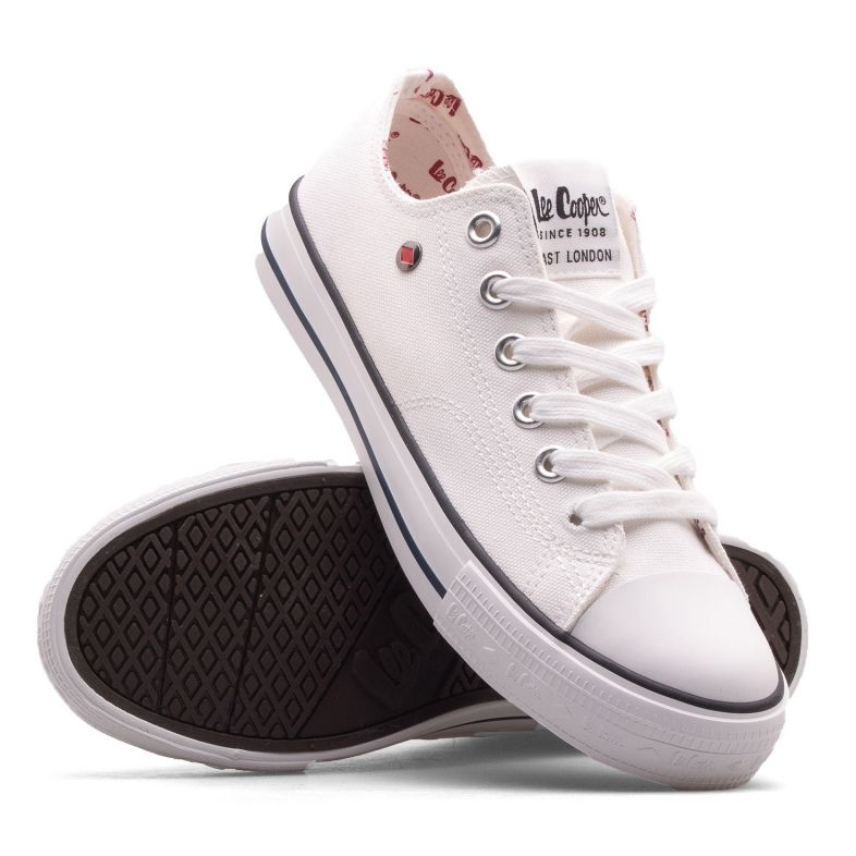 Scarpe da ginnastica Lee Cooper LCW-24-31-2741L bianca 2
