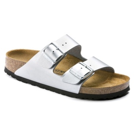 Infradito Birkenstock Arizona Bf 1012283 d'argento 1