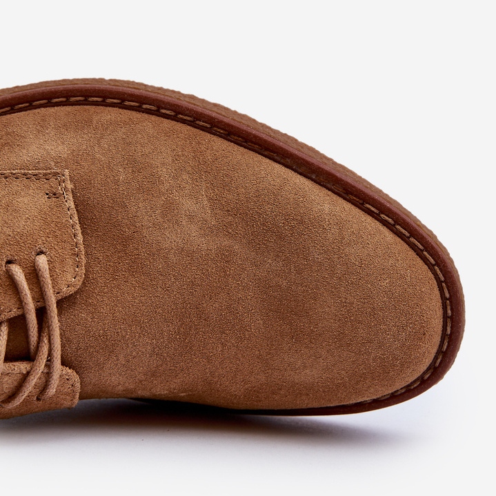 Scarpe da Uomo in Pelle Scamosciata Big Star NN174213 Cammello marrone 2