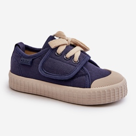 Sneakers da bambino HI-POLY System Big Star NN374016 Blu navy 1