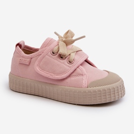 Sneakers da bambino HI-POLY System Big Star NN374019 Rosa 1