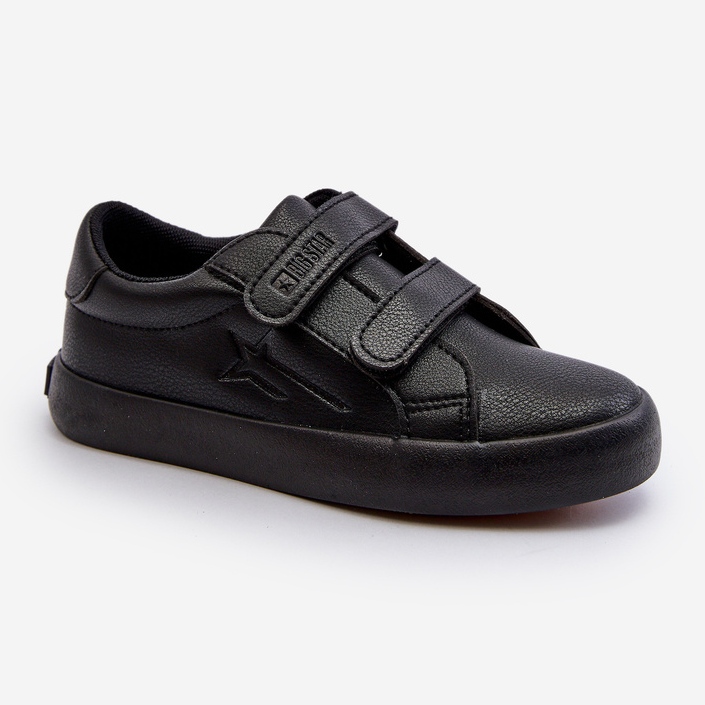Scarpe da ginnastica con velcro per bambini Big Star NN374006 Nere nero 1