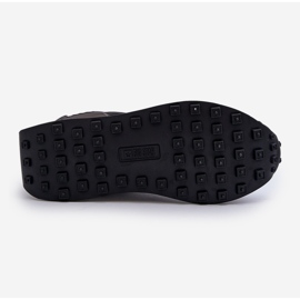 Scarpe da ginnastica sportive da uomo con sistema Memory Foam Big Star NN174347 nere nero 1