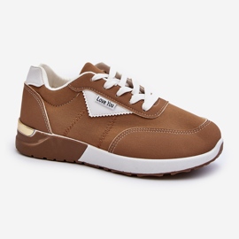 Scarpe Sneakers Sportive da Donna Marrone Vovella 1