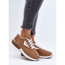 Scarpe Sneakers Sportive da Donna Marrone Vovella 2