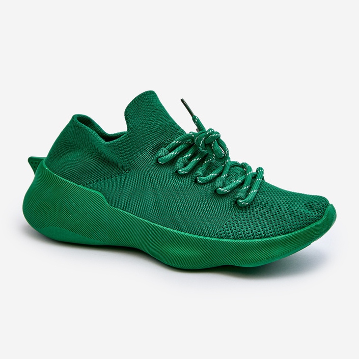 Scarpe sportive slip-on da donna verdi Juhitha verde 1