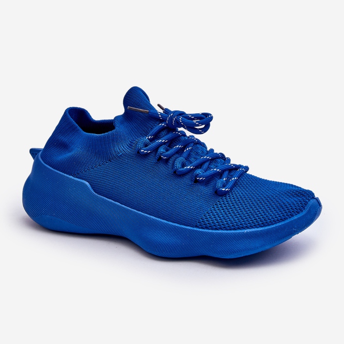 Scarpe sportive slip-on blu da donna Juhitha 1