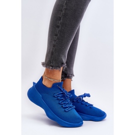 Scarpe sportive slip-on blu da donna Juhitha 2