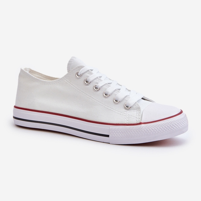 Sneakers Basse Classiche da Donna Bianche Caelira bianco 1