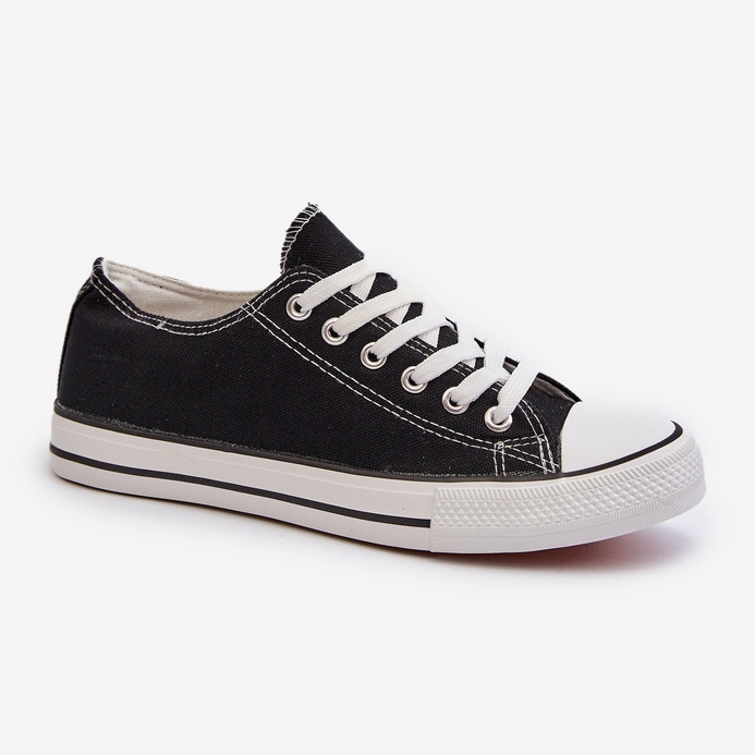 Sneakers Basse Classiche da Donna Nere Caelira nero 1