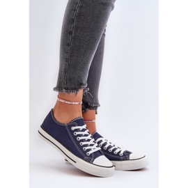 Sneakers Basse Classiche da Donna Blu Navy Caelira 2