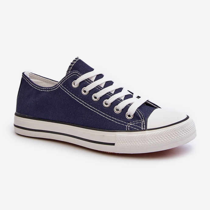 Sneakers Basse Classiche da Donna Blu Navy Caelira 1