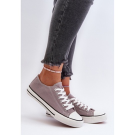 Sneakers Basse Classiche da Donna Grigie Caelira grigio 2