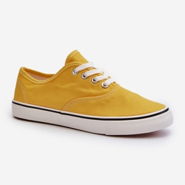 Scarpe da ginnastica classiche gialle da donna Sneakers Olvali giallo 1