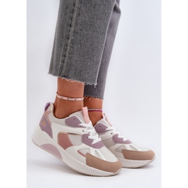 Sneakers Platform da Donna Viola Lenivia bianco 2
