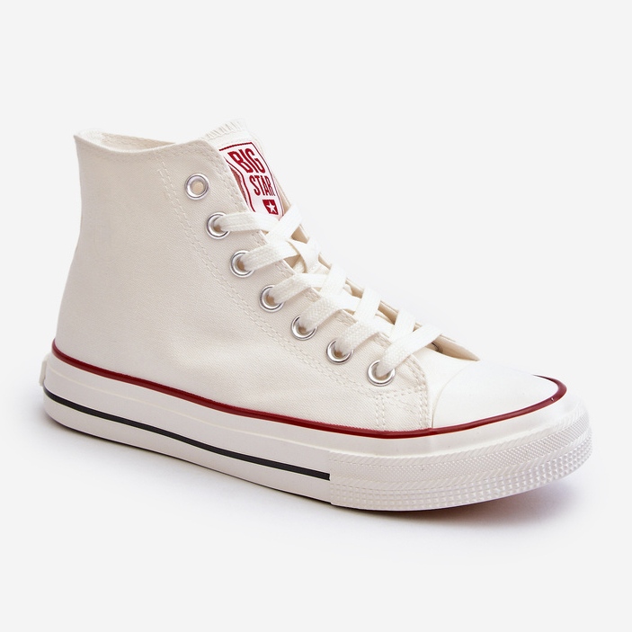 Sneakers Alte da Donna Big Star NN274276 Bianche bianca 2