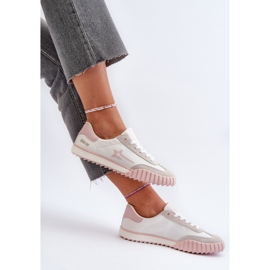 Sneakers Basse da Donna Big Star NN274868 Rosa 1