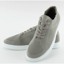Nuovo stile lz-9826 Calzini grigi grigio 2