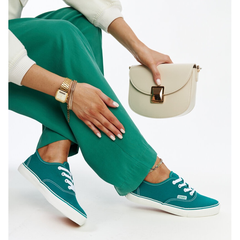 Scarpe da ginnastica Erla classiche verdi verde 1