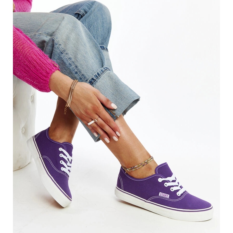 Scarpe da ginnastica Erla classiche viola 1