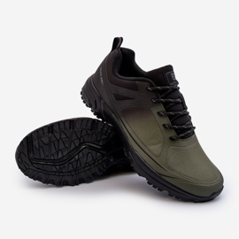 Scarpe sportive da trekking Menesio color kaki da uomo verde 1