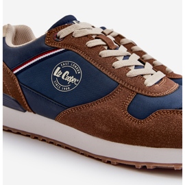 Scarpe sportive da ginnastica da uomo Lee Cooper LCW-24-03-2334 Marrone 2