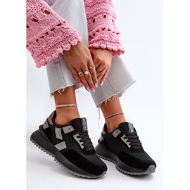 Scarpe da ginnastica da donna Big Star NN274975 Nere nero 1