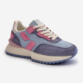 Scarpe da ginnastica da donna Big Star NN274974 Blu 1