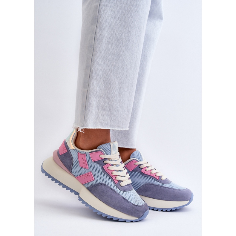 Scarpe da ginnastica da donna Big Star NN274974 Blu 2