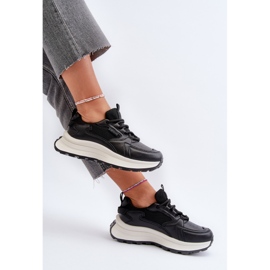 Scarpe da ginnastica da donna Big Star con sistema HI-POLY NN274A106 Nere nero 1