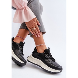 Scarpe da ginnastica da donna Big Star con sistema HI-POLY NN274A106 Nere nero 2
