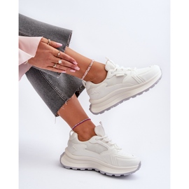 Scarpe da ginnastica da donna Big Star con sistema HI-POLY NN274A107 Bianco bianca 1