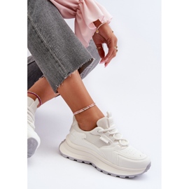 Scarpe da ginnastica da donna Big Star con sistema HI-POLY NN274A107 Bianco 2