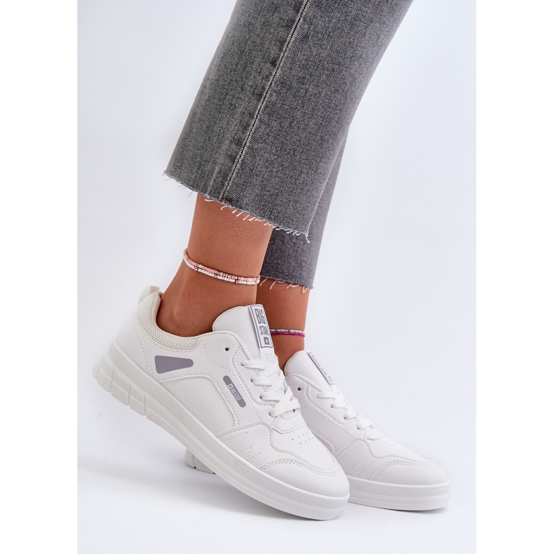 Scarpe da ginnastica da donna Memory Foam System Big Star NN274A483 Bianco bianca 2