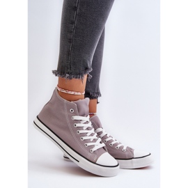 Sneakers da Donna Grigie Socerio grigio 2