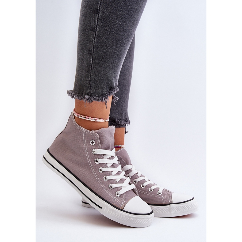 Sneakers da Donna Grigie Socerio grigio 2