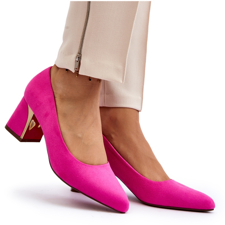 Seastar Décolleté Stelloria fucsia con tacco alto rosa 4