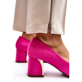 Seastar Décolleté Stelloria fucsia con tacco alto rosa 1