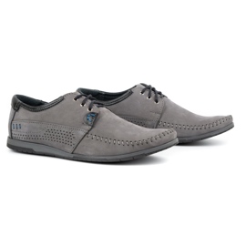 KOMODO Scarpe Mocassini da uomo 875 grigio 2