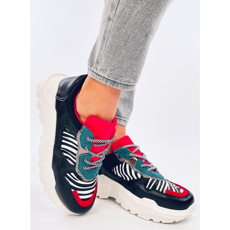 Scarpe da ginnastica nere Yeva nero 2