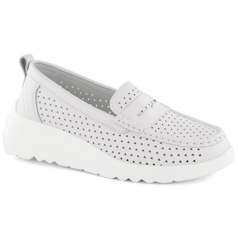 S.Barski Scarpe traforate S. Barski W LR509 OLI253A bianco 1