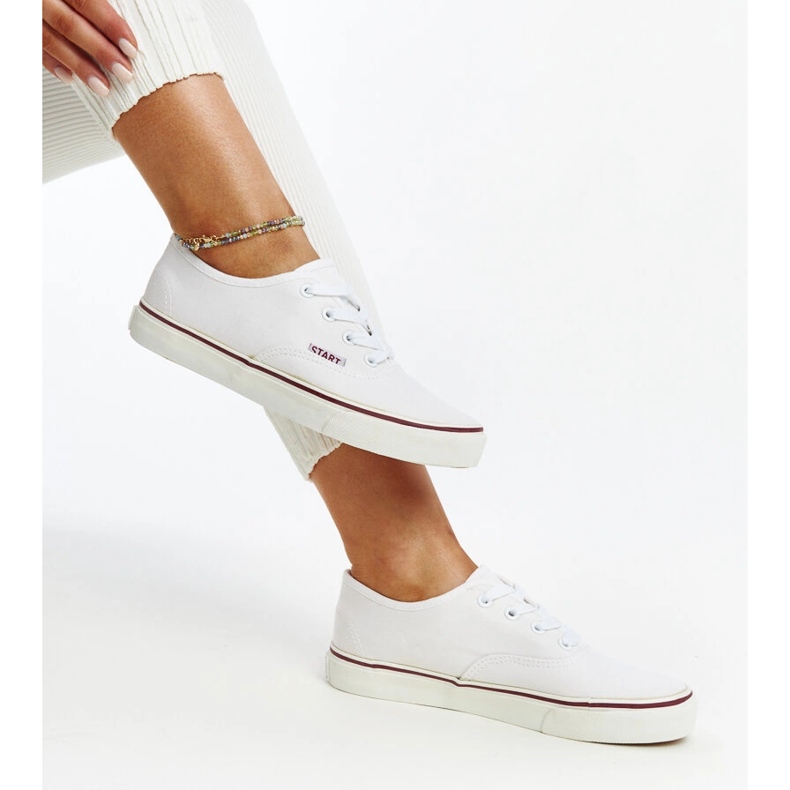 Scarpe da ginnastica Erla classiche bianche bianco 1