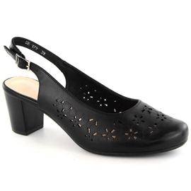 Sandali traforati Sergio Leone W SK436A, neri nero 1
