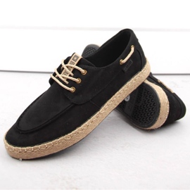 Scarpe Big Star INT1995A in camoscio nero 2