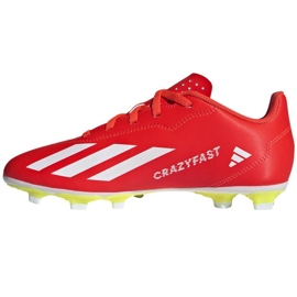 Scarpe da calcio Adidas X Crazyfast Club FxG IF0720 rosso 1