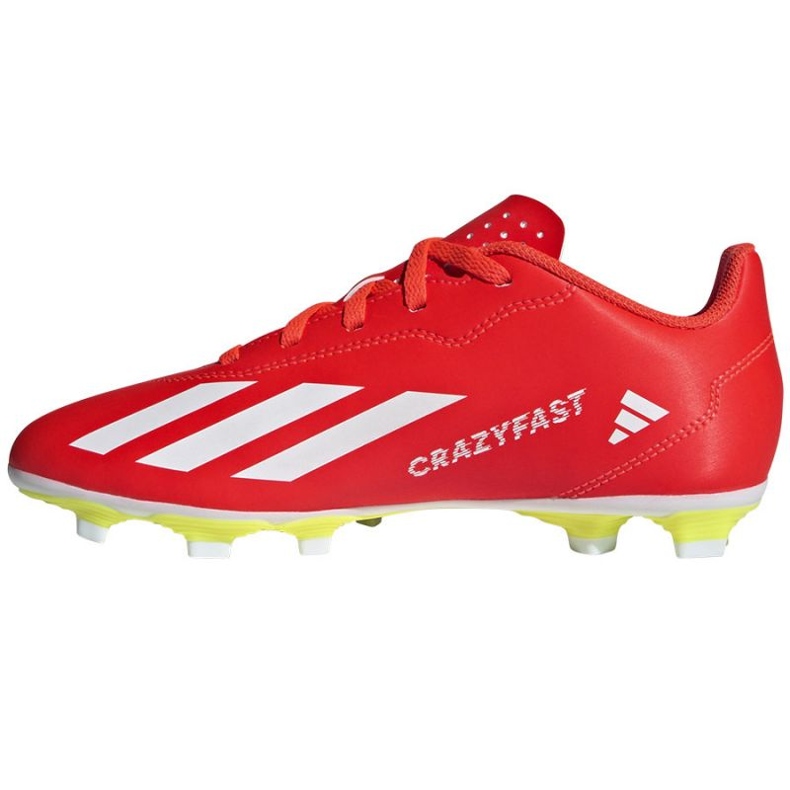 Scarpe da calcio Adidas X Crazyfast Club FxG IF0720 rosso 1