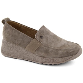 Filippo W PAW523 scarpe in pelle scamosciata color tortora 1