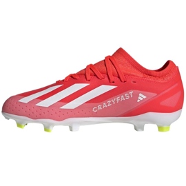 Scarpe da calcio adidas X Crazyfast League Fg IF0693 rosso 1