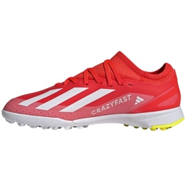 Scarpe da calcio Adidas X Crazyfast League Tf Jr IF0679 rosso 1