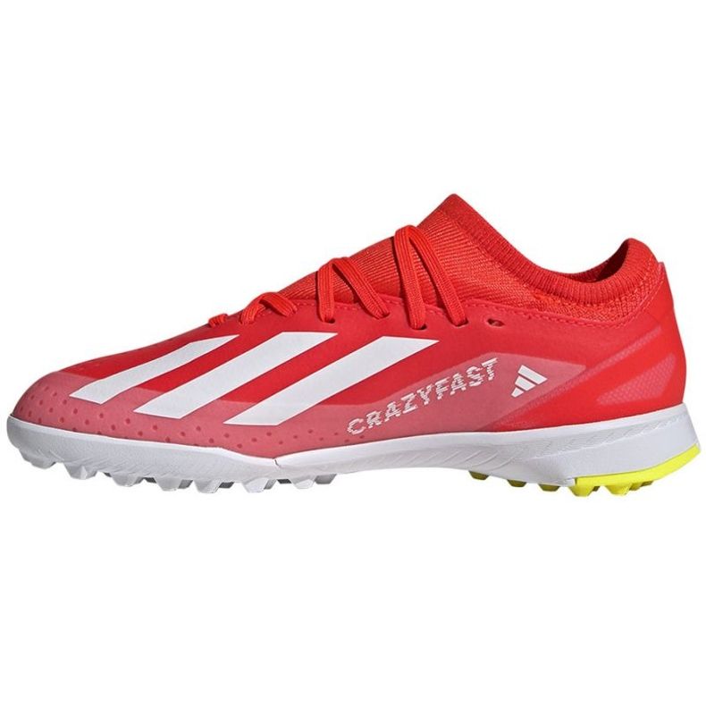 Scarpe da calcio Adidas X Crazyfast League Tf Jr IF0679 rosso 1